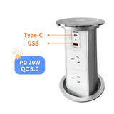 Smart pop up Outlet for Wireless Charger