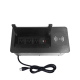 Wireless Charger Table Power Socket Connectivity Box