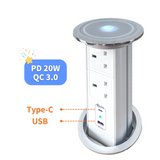 Smart pop up Outlet for Wireless Charger