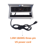 Brush Table Power Socket Connectivity Box