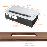 45 Degree Table Power Socket Connectivity Box