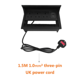 Brush Table Power Socket Connectivity Box